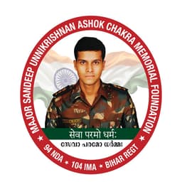 Official seal of the Major Sandeep Unnikrishnan Ashok Chakra Foundation